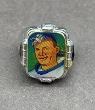 Vintage Edwin Aldrin Jr. Apollo 11 Astronaut Vari-Vue Plastic Flicker Ring Prize