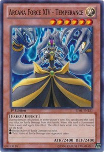 Arcana Force XIV - Temperance - BP01-EN151 - Common - 1st Edition x3 - Near Mint