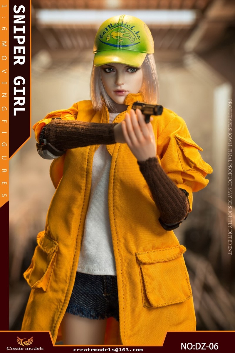 Createmodels DZ-06 1/6 Sniper Girl Lan 12
