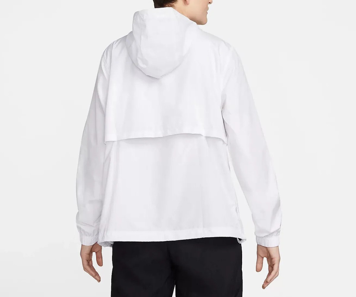 Nike Women's White/Black Essential Repel Woven Jacket (DN5008-100