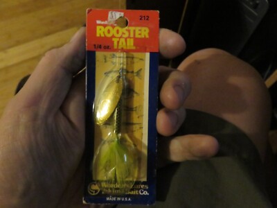 Worden's Rooster Tail Lure New 1/4oz #212 New in Package