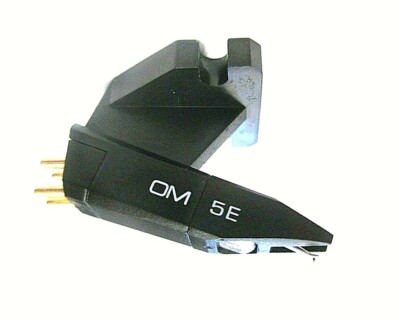 NEW ORTOFON OM 5 E CARTRIDGE WITH ELLIPTICAL STYLUS  IN SEALED FACTORY CARTON