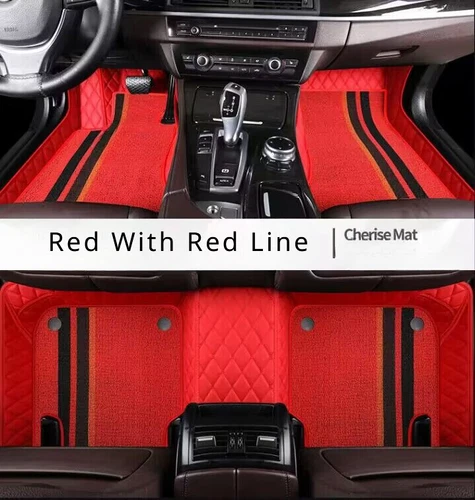 For Alfa Romeo Giulia Stelvio Car Floor Mats Auto Carpet Liner Double Layer - Bild 6 von 41
