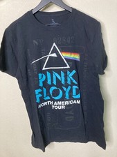 pink floyd dark side of the moon tour shirt large reprint black unisex
