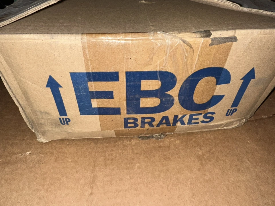 Par de rotores de freno delanteros EBC RK7131 para Ford F250 1997-1999 2x2 con ruedas de 7 orejetas Foto 4 de 4