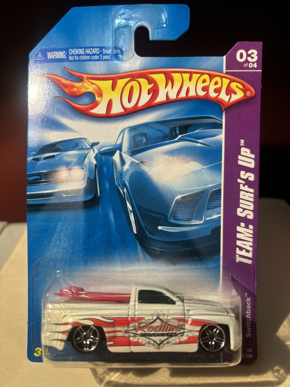 BRAND NEW 2008 Hotwheels Switchback White W/PR5 Wheels! 3/4 RARE FIND