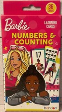 Barbie  Friends Numbers  Counting Learning 36 Flash cards
