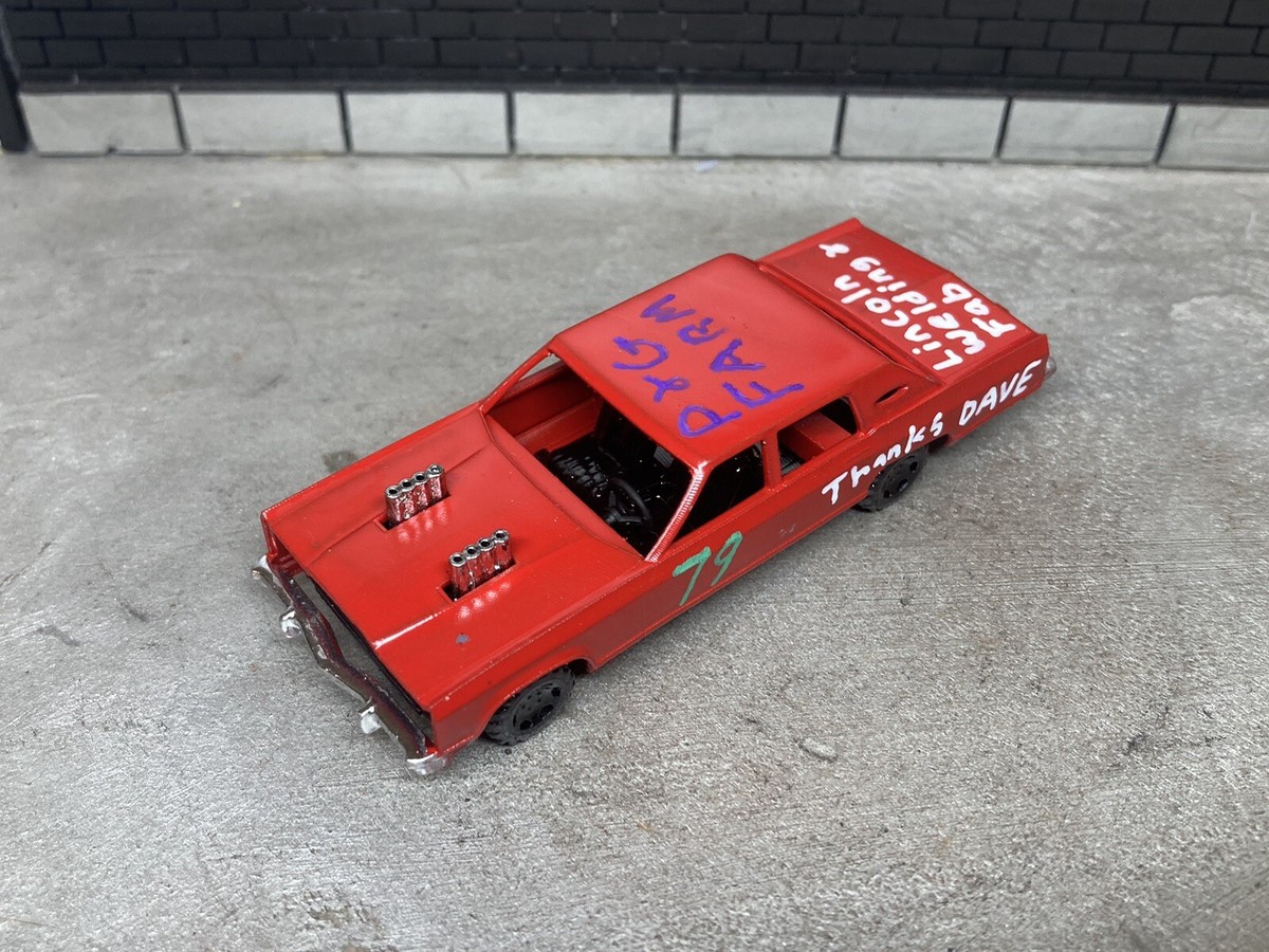1/64 Scale 3D Printed Lincoln Demolition Derby Demo Car For