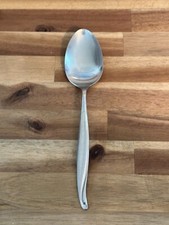 1881 Rogers Oneida Surf Maid Cabana Stainless Serving Spoon Flatware
