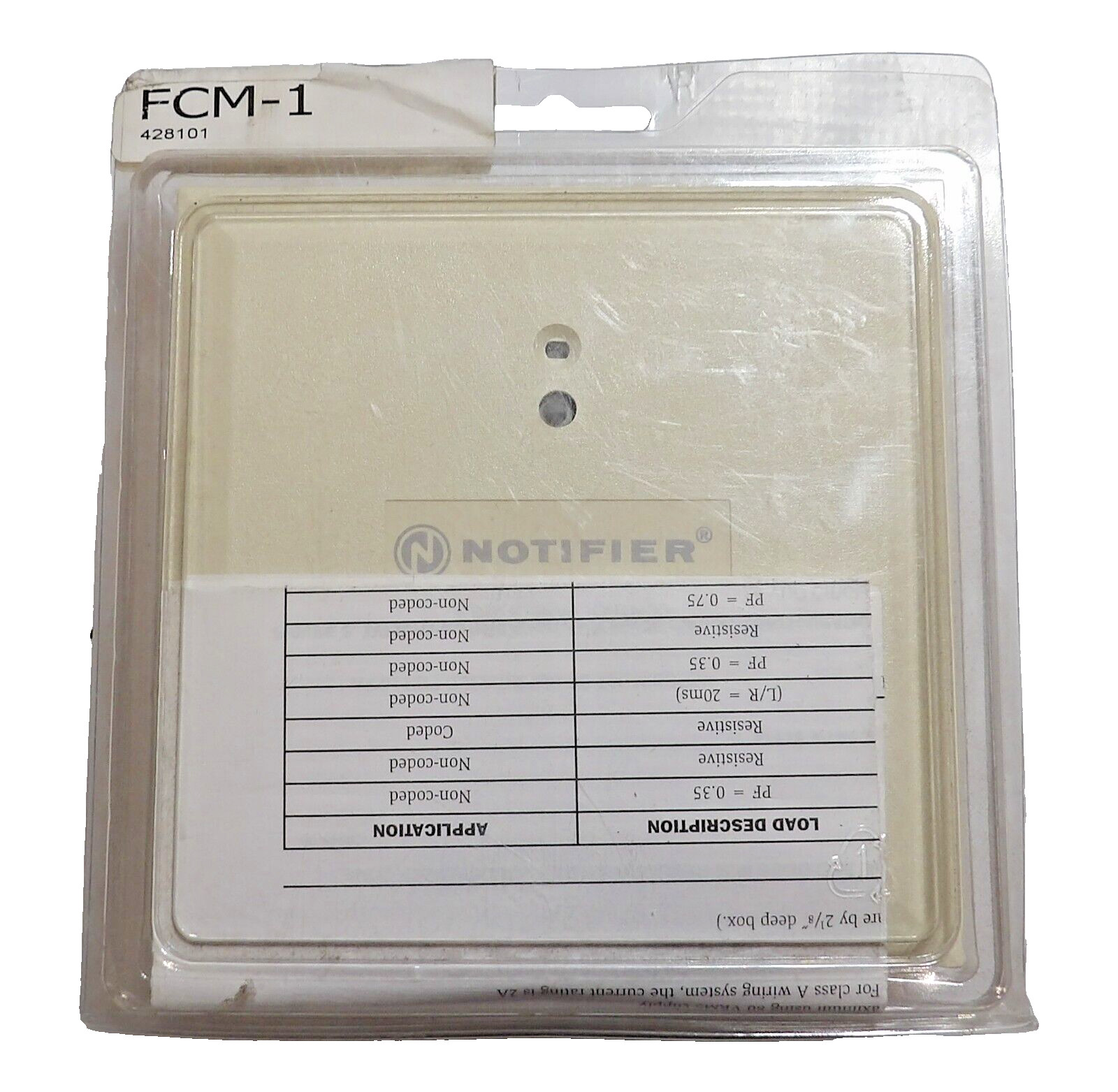 Notifier Honeywell Fire Alarm Relay Monitor Control FCM-1 428101
