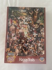 Master Pieces Happy Trails 1000 Piece Jigsaw puzzle NEW SEALED IN BOX 8
