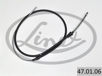 Linex 47.01.06 Handbremsseil L/R Rechts, Links FüR Polo 3 1.0-1.9D 10.94-01.02