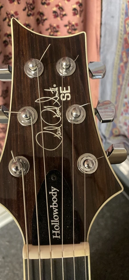 PRS SE Hollowbody II Electric Guitar - Tricolor Burst - Image 2 of 4