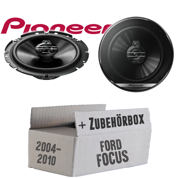 Koaxial Lautsprecher Pioneer FüR Ford Focus 2 Front TüR Boxen Einbauset KFZ PKW-image