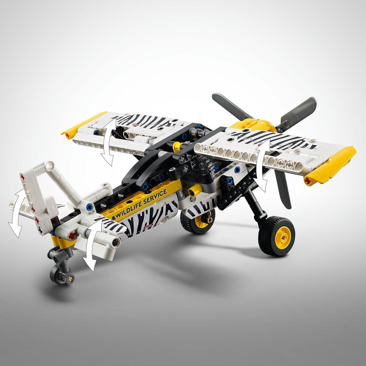 LEGO TECHNIC Bush Plane Block Building Toy 42198 | eBay
