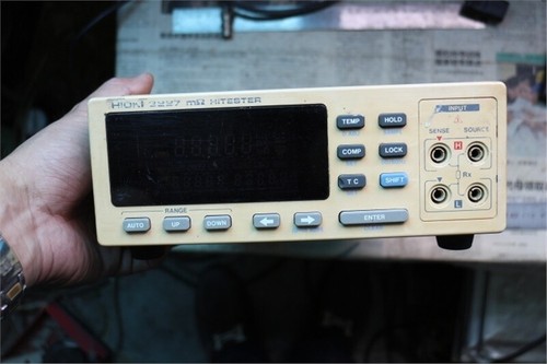 Hi-Tester usado baja resistencia 120 Vac M-Ohm Hioki 3227 buen estado vm - Imagen 1 de 3