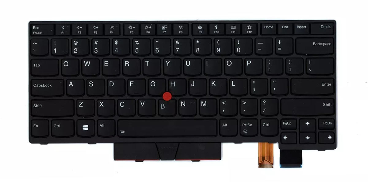 Original Lenovo Thinkpad T480 Keyboard US Backlit 01AX487 01AX528