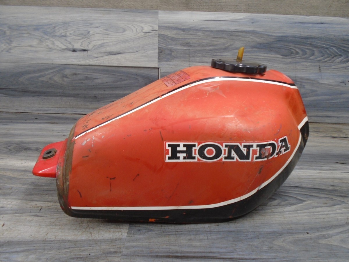 Honda XR200 XR XL 200 Motorcycle Bike Red Metal Gas Tank Fuel #4