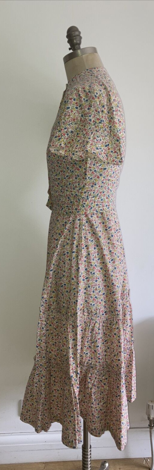 1950s Vintage Windmill Character Print Cotton Sun Dress & Top, Small, Goodwood? 5