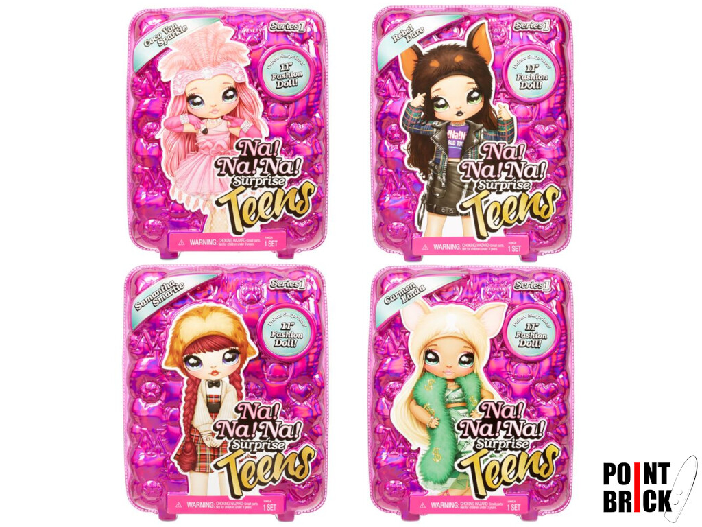 MGA NA! NA! NA! SURPRISE TEENS SERIE bambole 28cm Scegli il