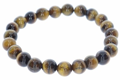  Tigerauge Kugel Schmuck Edelstein Stretch Armband 8mm/ 19cm - SAB625