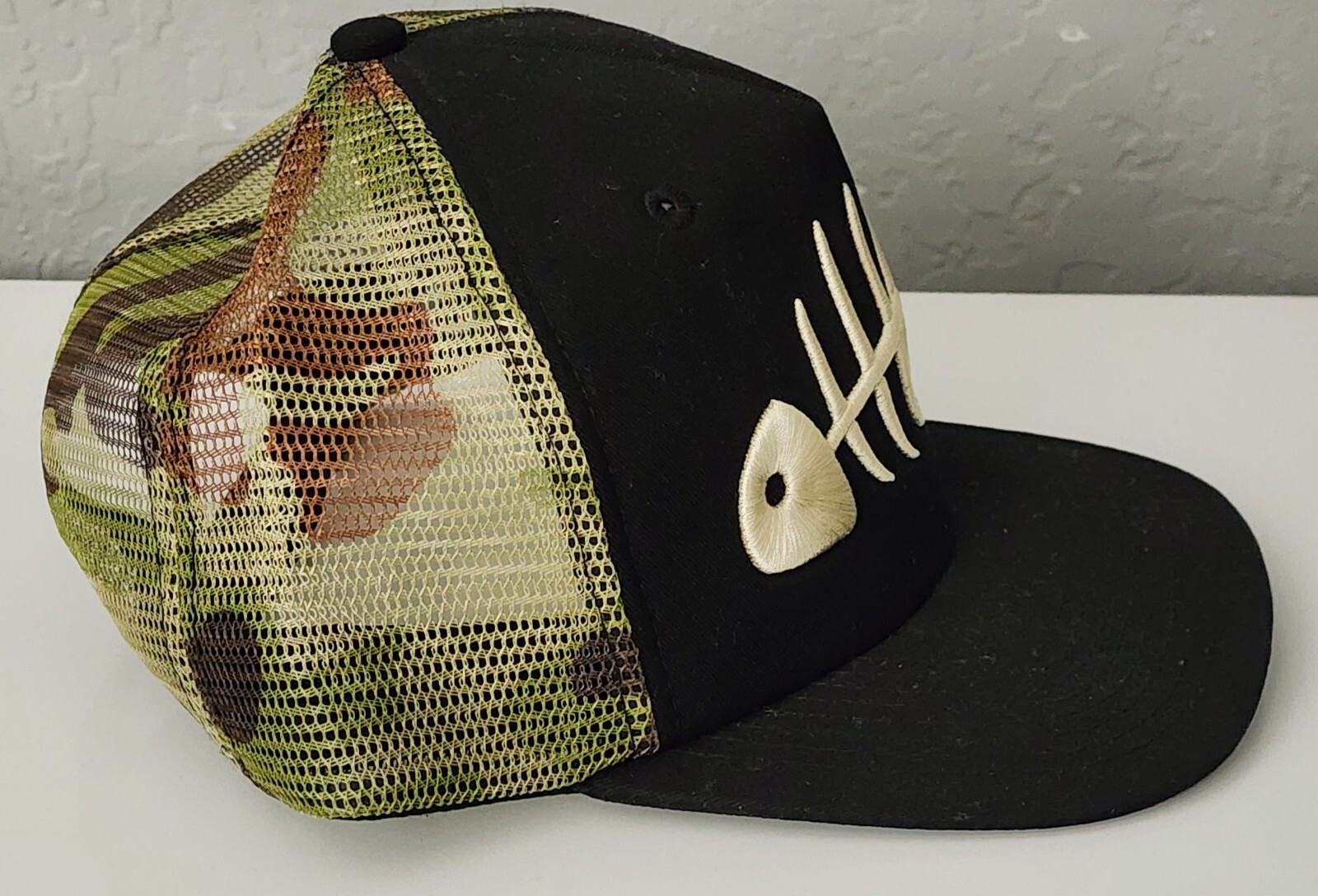 Double Portion Supply Hat Fish Skeleton SnapBack … - image 4