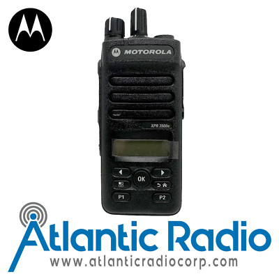 Motorola XPR3500e Portable Two-Way Radio | UHF Handset Only