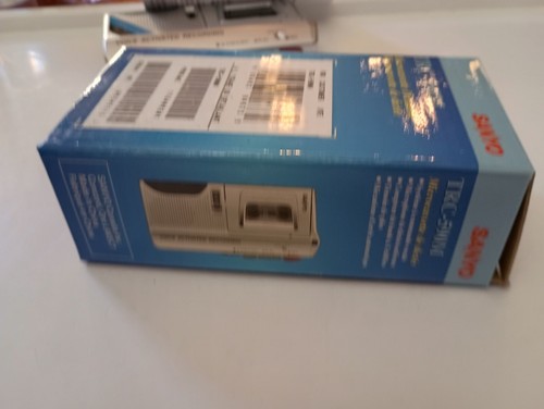 Sanyo TRC-590M Handheld Voice Activated Microcassette Recorder Silver Grey EUC - Picture 20 of 24
