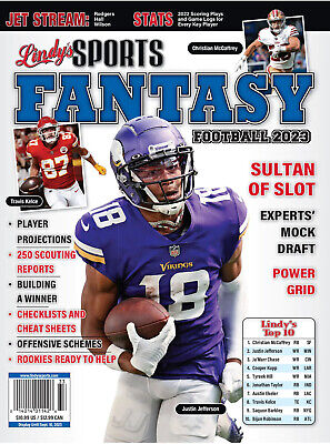 FANTASY FOOTBALL 2023 - THE ATHLETE MAGAZINE - BRAND NEW