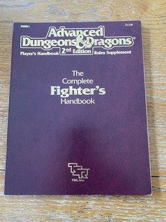7 Off AD&D 2nd edition “Complete Handbooks” Offered as single Lot