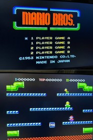 Nintendo Famicom Console with BOX and Manual, 10 Games 0301