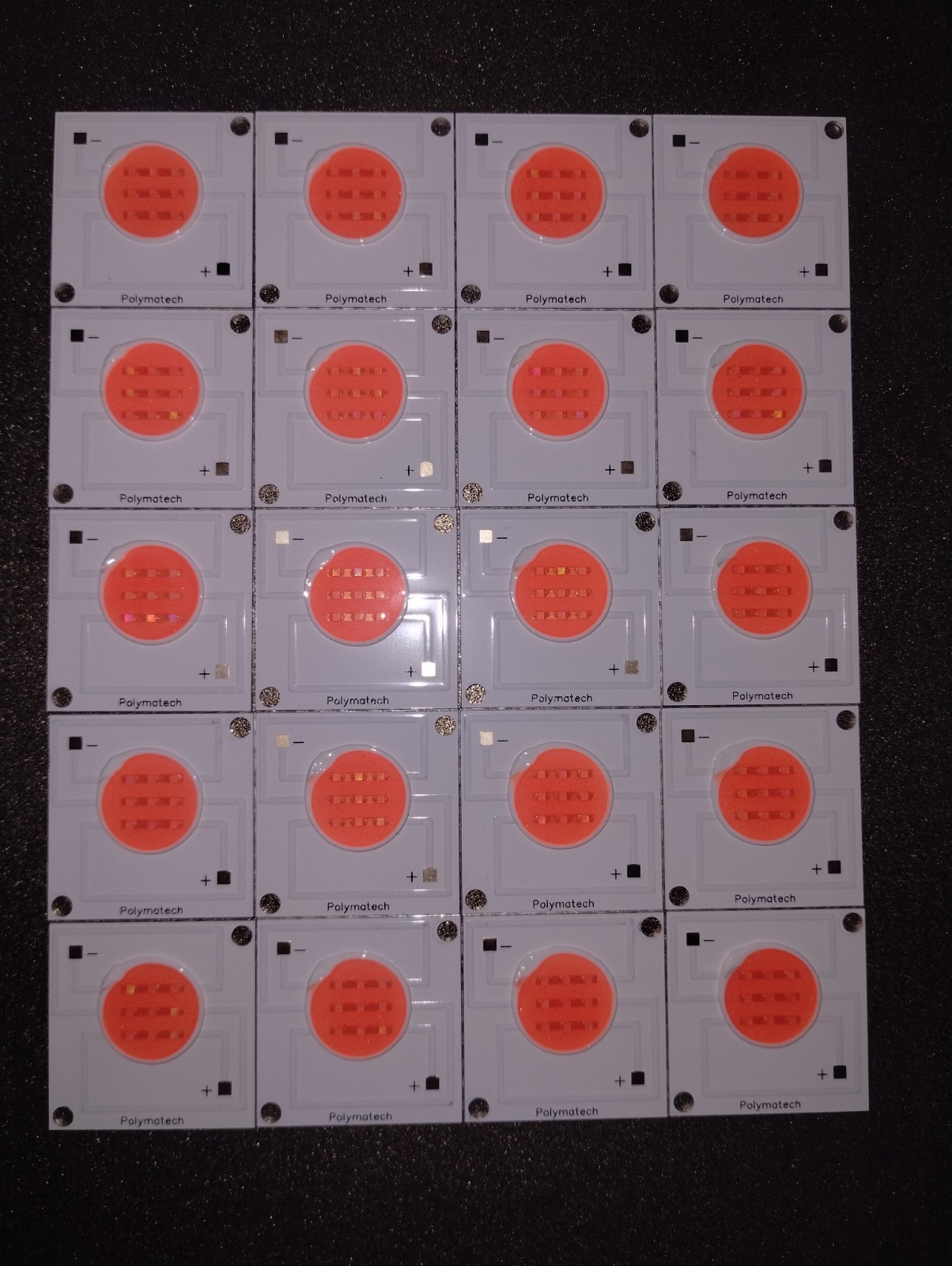 20x cob LED grow light full spectrum 24vdc 1000ma Polymatech plantlite