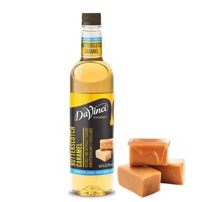 Sugar-Free Butterscotch Caramel Syrup, 25.4 Fluid Ounces (Pack of 1)