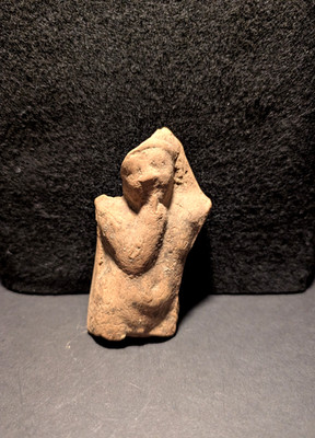Greco Roman Egypt Terracotta Harpokrates Figure Ptolemaic Period 300-1 BC