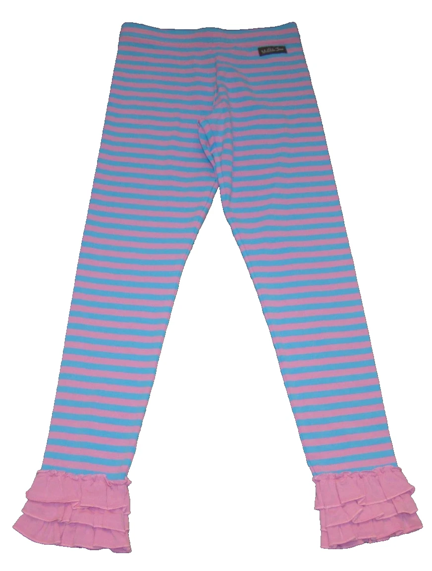 Legging Fille Matilda Jane Orange à Volants Et Fleurs - Taille 10, Occasion Très Bon état