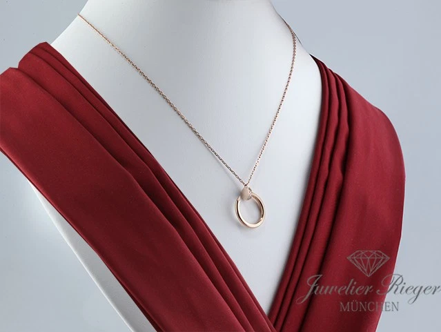 Cartier Collier Juste un Clou Rosegold 750 2020 Diamanten B7224887 Gold Kette - Bild 3 von 4