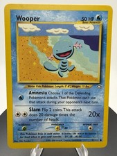 Pokémon TCG WOOPER 82/111 Neo Genesis Common Regular Unlimited English 50HP on eBay