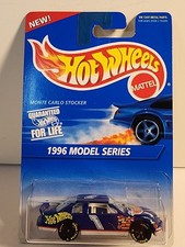 Hot Wheels 1996 Model Series #440 Monte Carlo Stocker Blue Race Team / A30