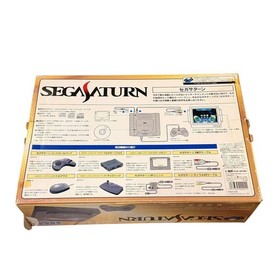 [Operation confirmed] Sega Saturn main unit box with instruction manual Retro
