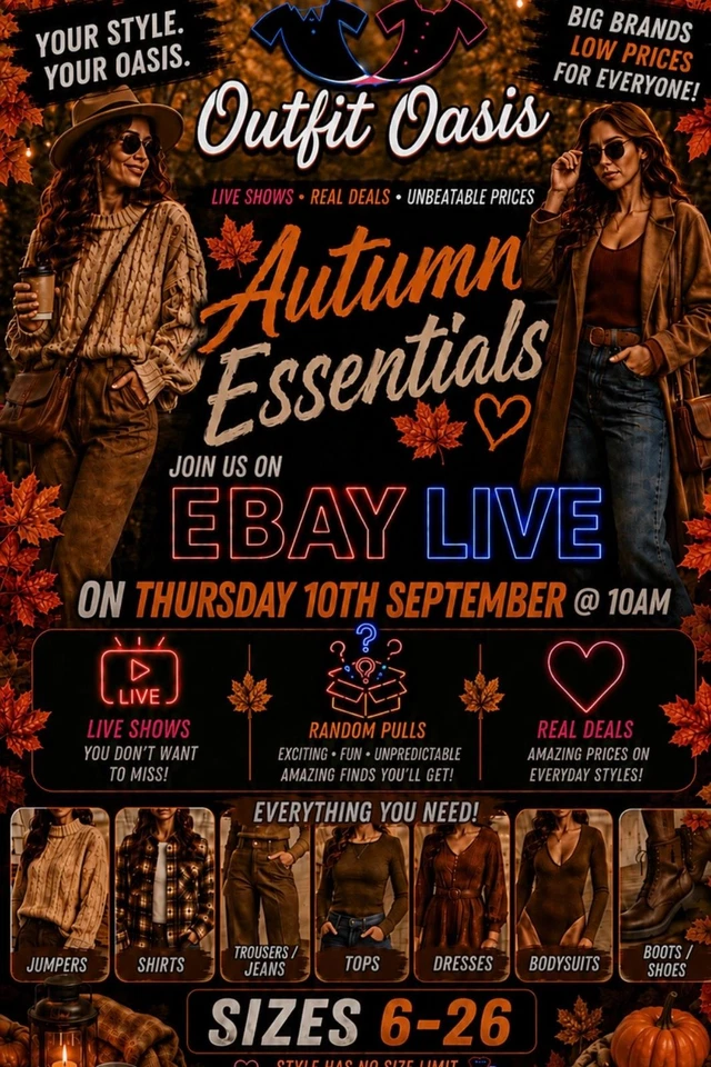 Autumn Essentials New With & Without Tags