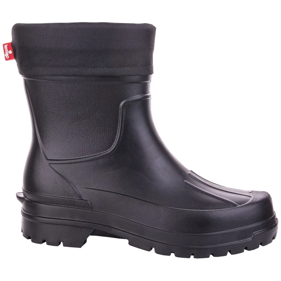 Lemigo gefütterte Gummistiefel kurz aus EVA Boots Schuhe Filz