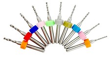 MicroDrill 0,3 - 2,0mm Mikrobohrer 10er Set F...
