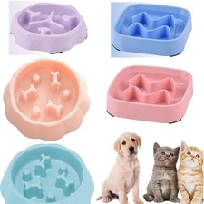 Slow Feeder Dog Bowl Anti Choking Puzzle Food Bowl for Pets