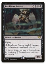 Pestilence Demon #153 (LP) Commander 2014 C14 Magic MTG
