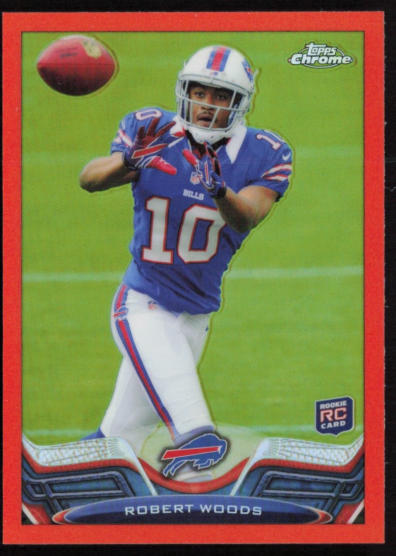 Robert Woods 2013 Topps Chrome Orange Refractors #3 - Buffalo Bills