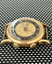 Reloj Nivada Impermeable Automático 2189.066 Hombre Vintage Esfera Beige 17 Joyas