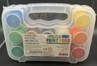 Ooly Lil' Poster Paint Pods 12 Classic Washable Colors Brush Included New — photo 4