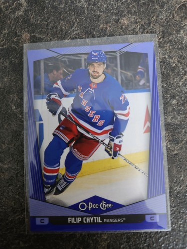 2024-25 O-Pee-Chee Blue Boarder Filip Chytil Card# 342