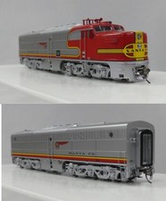 Rapido 23546 Ho Scale Alco Pa Set Repowered Santa Fe 51a 51c Dcc Sound