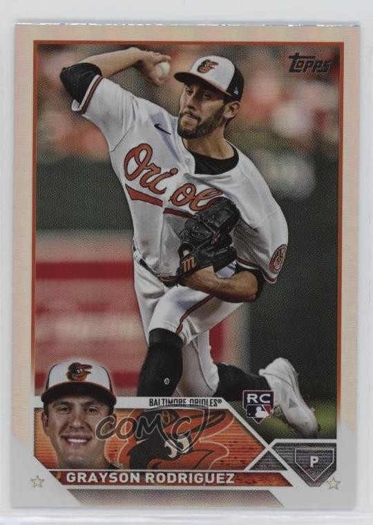 2023 Topps Update Rainbow Foil Grayson Rodriguez #US50 05ns